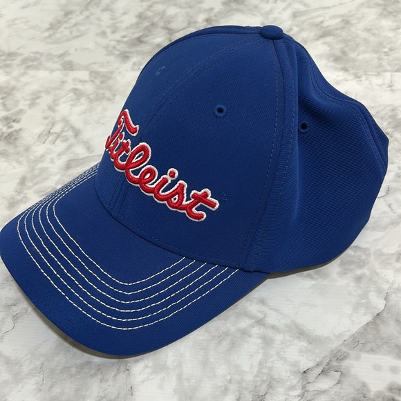 TITLEIST MEN TEXAS RANGER BASEBALL BLUE HAT BLUE Sz M/L - Picture 7 of 9